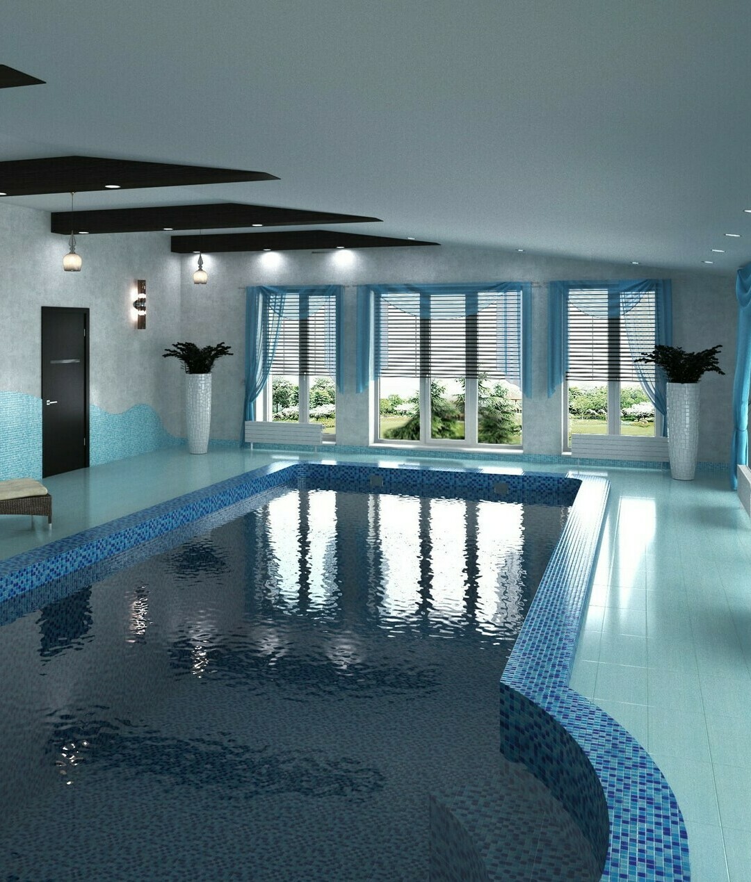 бассейн в частном доме