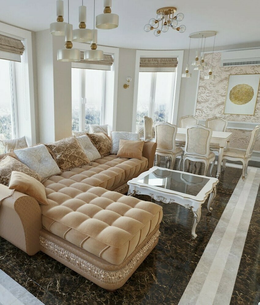 гостиная классическая