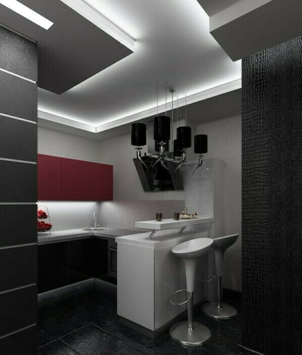 кухня в стиле модерн